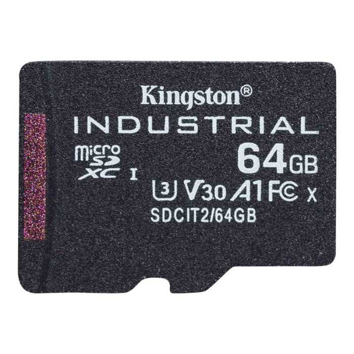 KINGSTON 64Go microSDXC Industrial C10 KINGSTON 64Go microSDXC Industrial C10