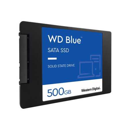 Disque SSD SATA WD Blue 3D NAND WDS500G2B0A - SSD - 500 Go - interne - 2.5" - SATA 6Gb/s