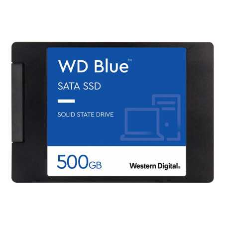 Disque SSD SATA WD Blue 3D NAND WDS500G2B0A - SSD - 500 Go - interne - 2.5" - SATA 6Gb/s