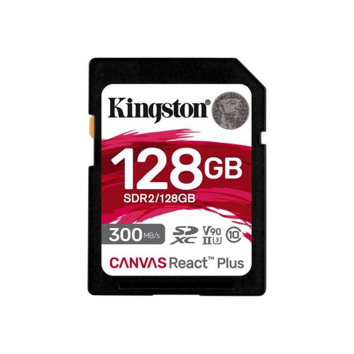 KINGSTON 128Go Canvas React Plus SDXC | Catalogue | DGTEC Tunisie