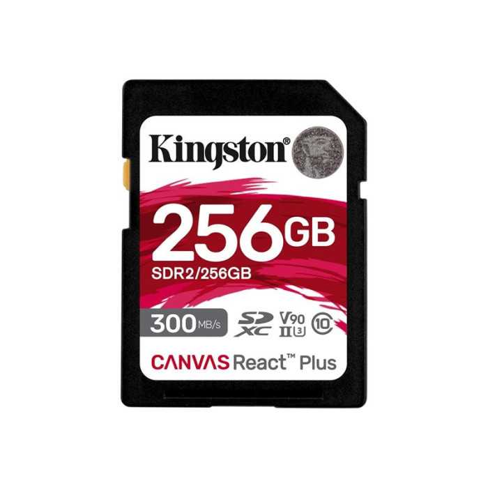 KINGSTON 256Go Canvas React Plus SDXC