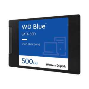 Disque SSD SATA WD Blue 3D NAND WDS500G2B0A - SSD - 500 Go - interne - 2.5" - SATA 6Gb/s