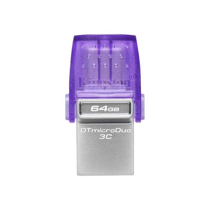 KINGSTON 64Go DataTraveler microDuo 3C | Catalogue | DGTEC Tunisie