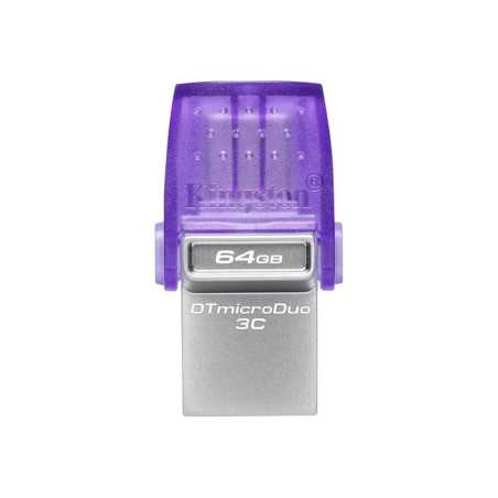 KINGSTON 64Go DataTraveler microDuo 3C | Catalogue | DGTEC Tunisie