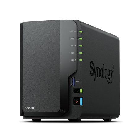 SYNOLOGY DS225+ 2-baies NAS – Celeron J4125, 2 Go | Catalogue | DGTEC Tunisie