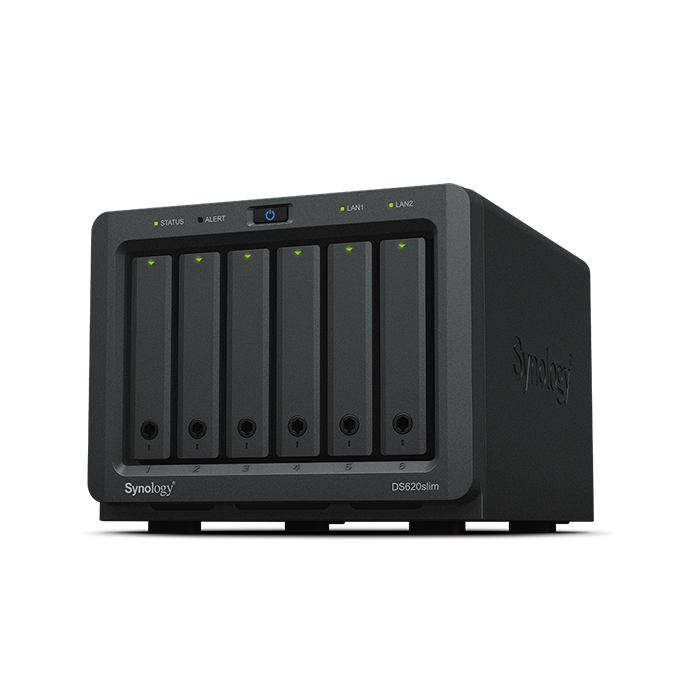 SYNOLOGY DS620slim 6-Bay NAS-case 2 core | Catalogue | DGTEC Tunisie