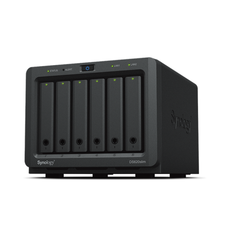 SYNOLOGY DS620slim 6-Bay NAS-case 2 core | Catalogue | DGTEC Tunisie