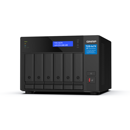 QNAP TVS-H674-I5-32G QuTS NAS i5-12400 | Catalogue | DGTEC Tunisie