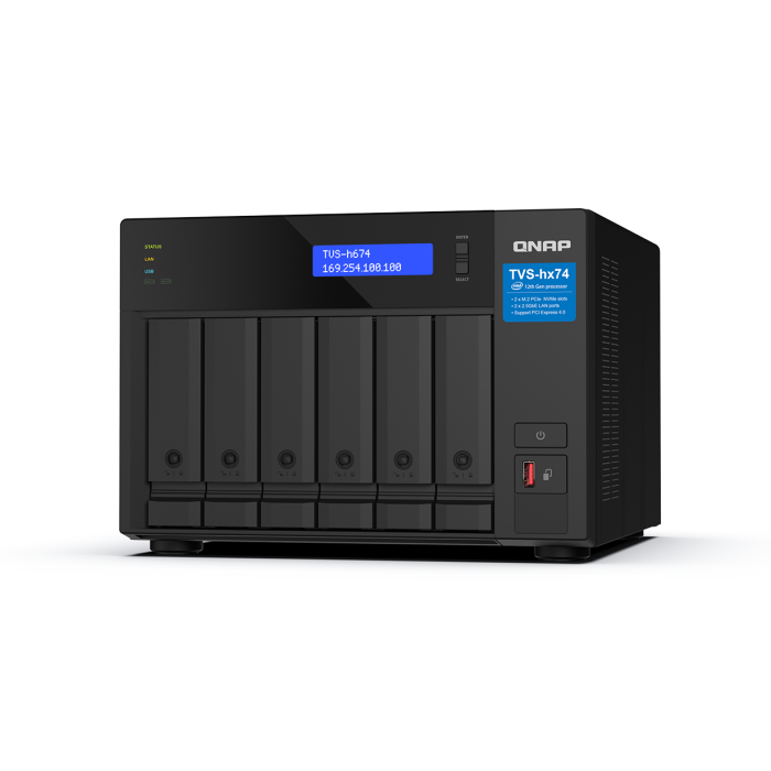 QNAP TVS-H674-I3-16G QuTS NAS i3-12100 | Catalogue | DGTEC Tunisie QNAP TVS-H674-I3-16G QuTS NAS i3-12100 | Catalogue | DGTEC Tunisie