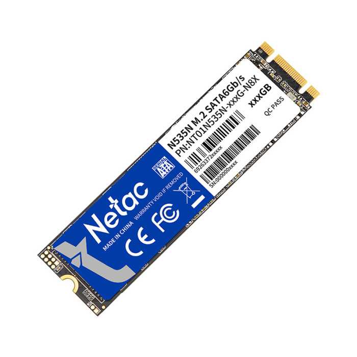 NETAC N535N M.2 2280 SATAIII 3D NAND SSD 256GB | Catalogue | DGTEC Tunisie NETAC N535N M.2 2280 SATAIII 3D NAND SSD 256GB | Catalogue | DGTEC Tunisie