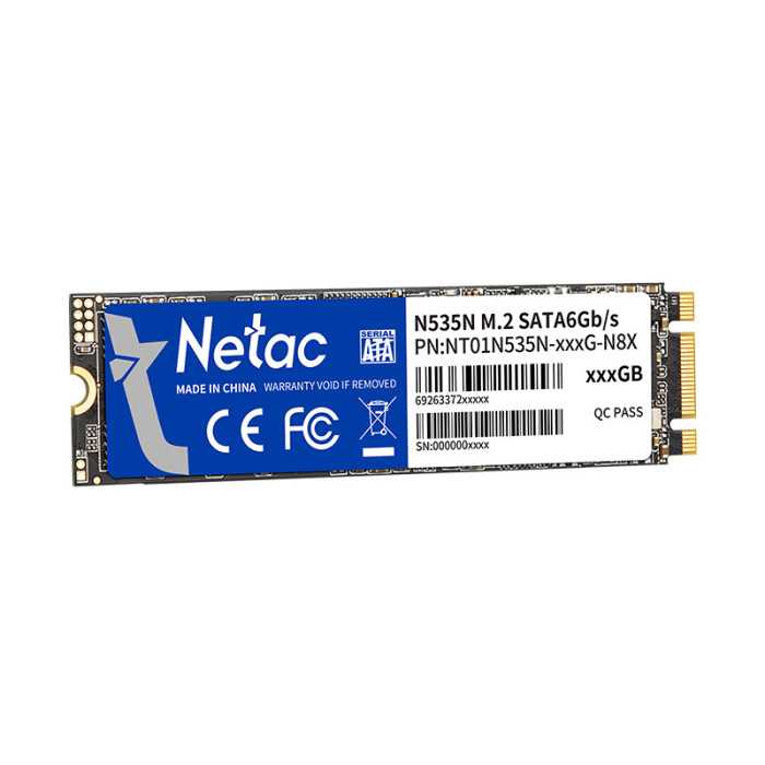 NETAC N535N M.2 2280 SATAIII 3D NAND SSD 256GB | Catalogue | DGTEC Tunisie NETAC N535N M.2 2280 SATAIII 3D NAND SSD 256GB | Catalogue | DGTEC Tunisie