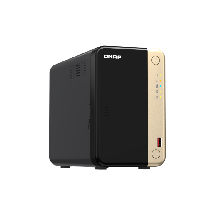 Serveur NAS QNAP TS-264-8G Tunisie – 2 Baies 2.5GbE | DGTEC