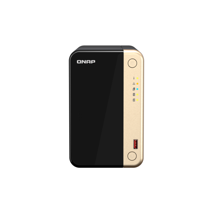 Serveur NAS QNAP TS-264-8G Tunisie – 2 Baies 2.5GbE | DGTEC