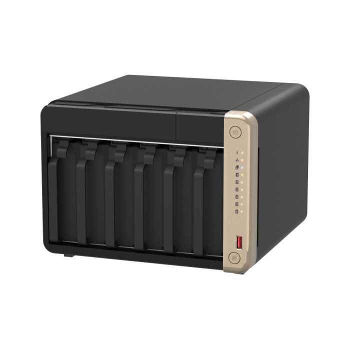Serveur NAS QNAP TS-664-8G en Tunisie – 6 Baies & 2.5GbE | DGTEC