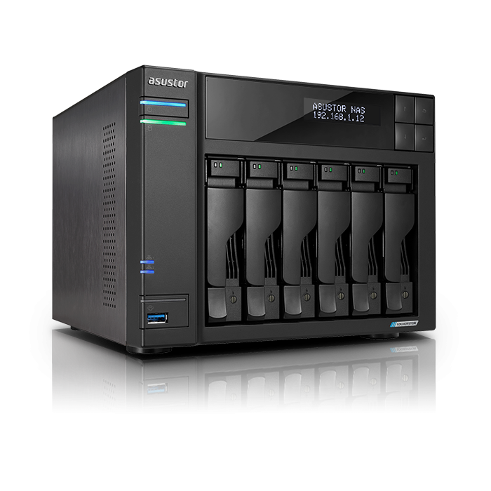 NAS 6 baies AS6706T Quad-Core 2.0GHz | Serveur stockage réseau