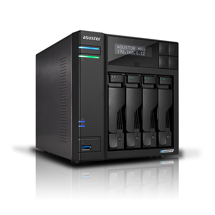 Serveur de stockage NAS Asustor LOCKERSTOR 4 Gen2 (AS6704T) | SAVE Tunisie