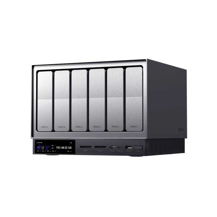 Zettlab D6 NAS 6 Baies – Stockage Réseau Professionnel & Performance