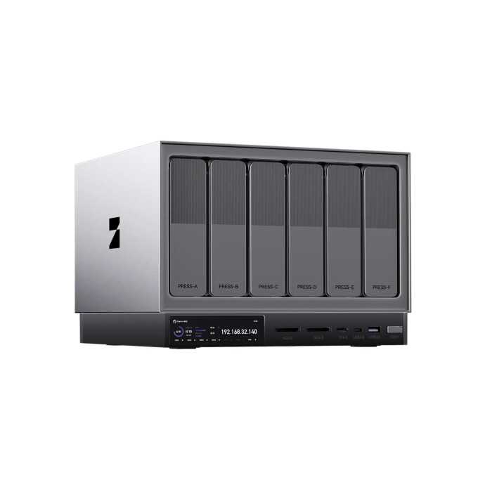 Zettlab D6 NAS 6 Baies – Stockage Réseau Professionnel & Performance