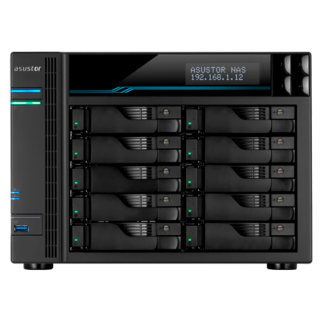 ASUSTOR LOCKERSTOR 10 (AS6510T) ASUSTOR LOCKERSTOR 10 (AS6510T)