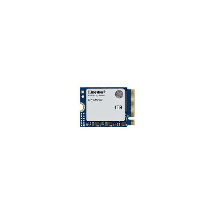Kingston NV3 - SSD - 1 To - interne - M.2 2230 - PCIe 4.0 x4 (NVMe) Kingston NV3 - SSD - 1 To - interne - M.2 2230 - PCIe 4.0 x4 (NVMe)