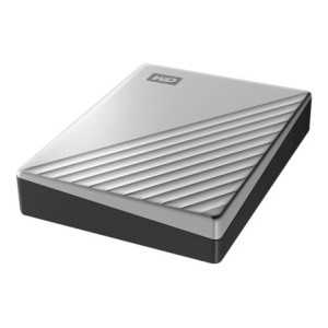 WD My Passport Ultra WDBFTM0040BSL - Disque dur - chiffré - 4 To - externe (portable) - USB 3.0 (USB-C connecteur) - AES 256 bit