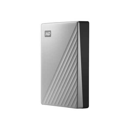 WD My Passport Ultra for Mac WDBPMV0040BSL - Disque dur - chiffré - 4 To - externe (portable) - USB 3.0 (USB-C connecteur) - AES
