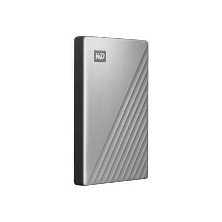 WD My Passport Ultra WDBC3C0020BSL - Disque dur - chiffré - 2 To - externe (portable) - USB 3.0 (USB-C connecteur) - AES 256 bit