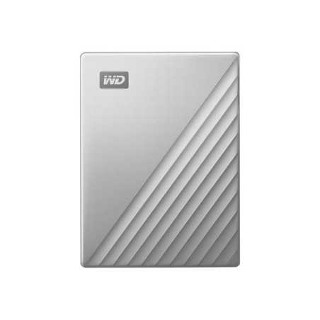 WD My Passport Ultra WDBC3C0010BSL - Disque dur - chiffré - 1 To - externe (portable) - USB 3.0 (USB-C connecteur) - AES 256 bit