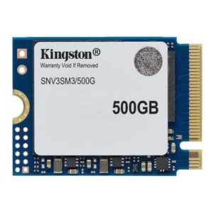 Kingston NV3 - SSD - 500 Go - interne - M.2 2230 - PCIe 4.0 x4 (NVMe)