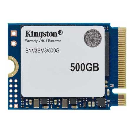 Kingston NV3 - SSD - 500 Go - interne - M.2 2230 - PCIe 4.0 x4 (NVMe) Kingston NV3 - SSD - 500 Go - interne - M.2 2230 - PCIe 4.0 x4 (NVMe)