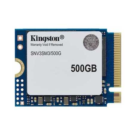 Kingston NV3 - SSD - 500 Go - interne - M.2 2230 - PCIe 4.0 x4 (NVMe) Kingston NV3 - SSD - 500 Go - interne - M.2 2230 - PCIe 4.0 x4 (NVMe)