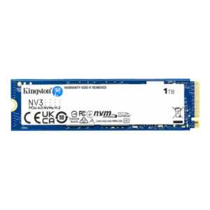 Kingston NV3 - SSD - 1 To - interne - M.2 2280 - PCIe 4.0 x4 (NVMe)