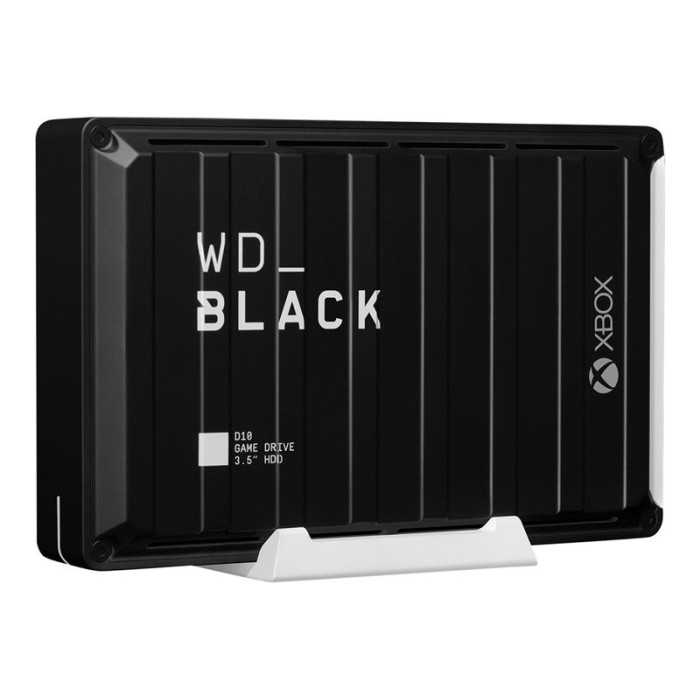 WD_BLACK D10 Game Drive for Xbox One WDBA5E0120HBK - Disque dur - 12 To - externe (portable) - USB 3.2 Gen 1 - 7200 tours/min - 