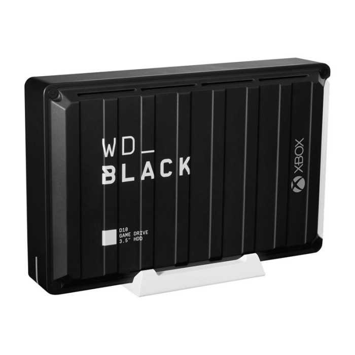 WD_BLACK D10 Game Drive for Xbox One WDBA5E0120HBK - Disque dur - 12 To - externe (portable) - USB 3.2 Gen 1 - 7200 tours/min - 