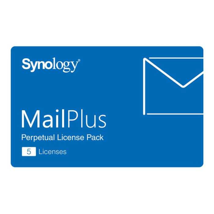 SYNOLOGY MailPlus 5 Licenses | License | DGTEC Tunisie