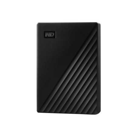 WD My Passport WDBPKJ0050BBK - Disque dur - chiffré - 5 To - externe (portable) - USB 3.2 Gen 1 - AES 256 bits - noir