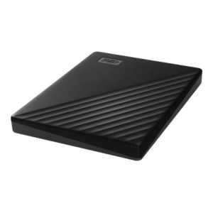 WD My Passport WDBYVG0020BBK - Disque dur - chiffré - 2 To - externe (portable) - USB 3.2 Gen 1 - AES 256 bits - noir
