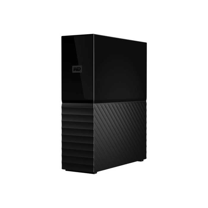 WD My Book WDBBGB0120HBK - Disque dur - chiffré - 12 To - externe (de bureau) - USB 3.0 - AES 256 bits - noir