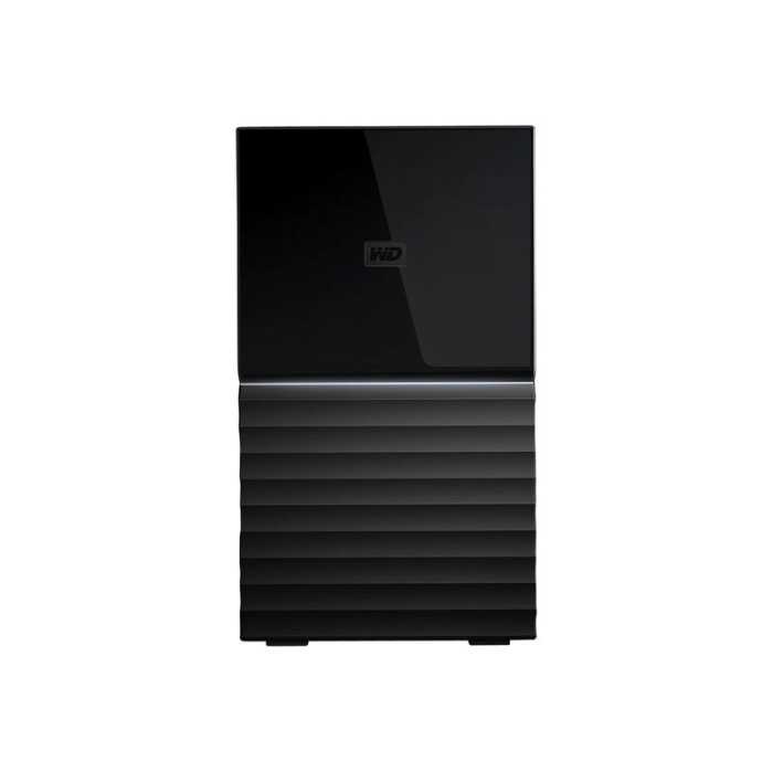 WD My Book Duo WDBFBE0240JBK - Baie de disques - 24 To - 2 Baies - HDD 12 To x 2 - USB 3.1 Gen 1 (externe)