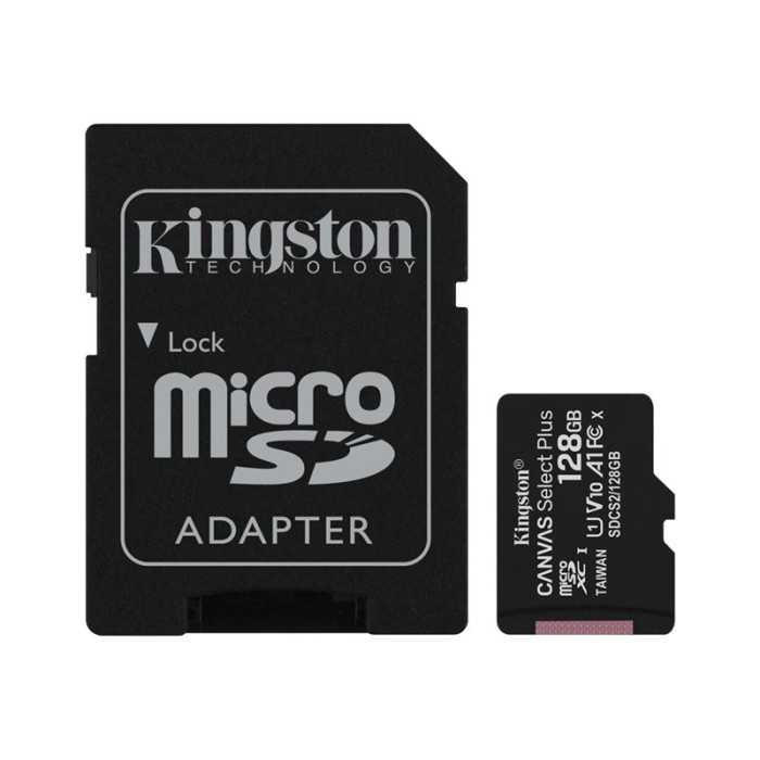 KINGSTON 128GB micSDXC Canvas SelectPlus | Catalogue | DGTEC Tunisie