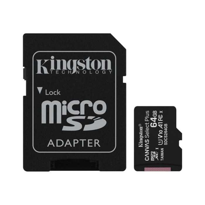 KINGSTON 64GB micSDXC Canvas Select Plus | Catalogue | DGTEC Tunisie