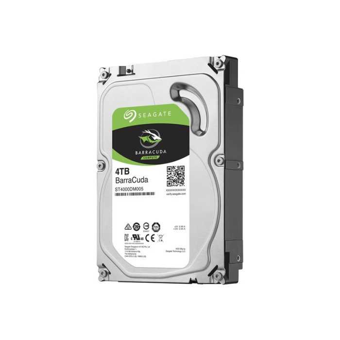 Seagate Barracuda ST4000DMA04 - Disque dur - 4 To - interne - 3.5" - SATA 6Gb/s - mémoire tampon : 256 Mo Seagate Barracuda ST4000DMA04 - Disque dur - 4 To - interne - 3.5" - SATA 6Gb/s - mémoire tampon : 256 Mo