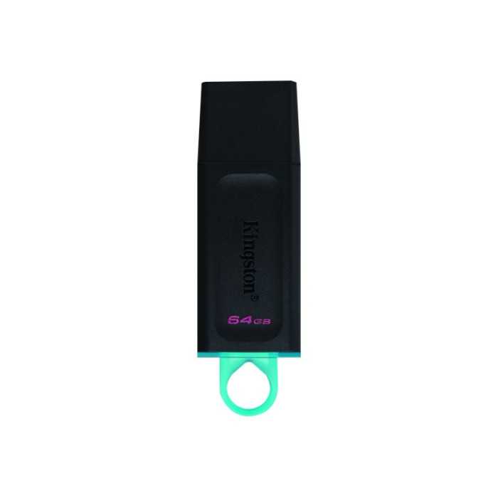 KINGSTON 64Go USB3.2 Gen1 DT Bk+Teal | Catalogue | DGTEC Tunisie