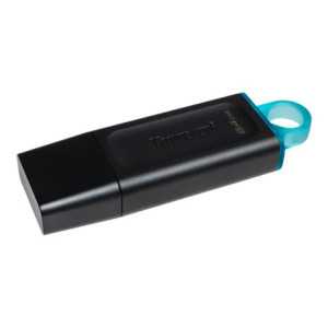 KINGSTON 64Go USB3.2 Gen1 DT Bk+Teal | Catalogue | DGTEC Tunisie