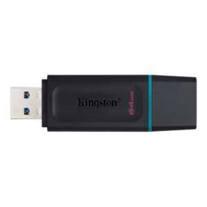 KINGSTON 64Go USB3.2 Gen1 DT Bk+Teal | Catalogue | DGTEC Tunisie