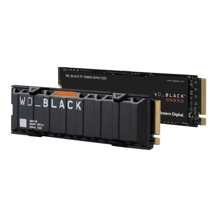 WD Black SSD SN850 Gaming NVMe 500Go M.2